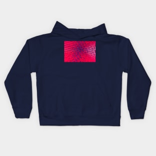 Binary Numbers, Computer Talk, Red And Blue Kids Hoodie